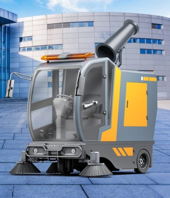 Orka U200 Endüstriyel Yol Ve Sokak Süpürme Makinesi 4