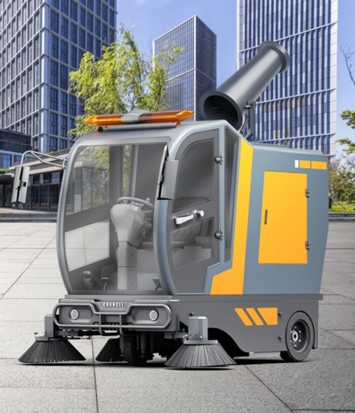 Orka U200 Endüstriyel Yol Ve Sokak Süpürme Makinesi 5