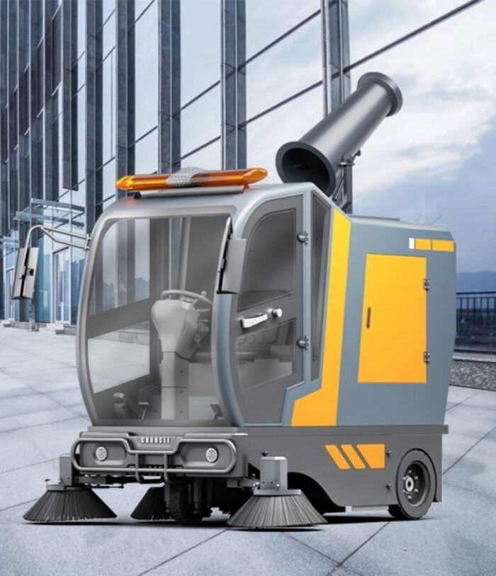 Orka U200 Endüstriyel Yol Ve Sokak Süpürme Makinesi 6