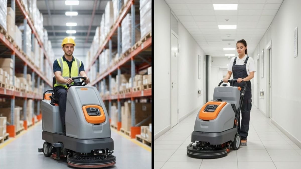 Zemin Yıkama Makinesi