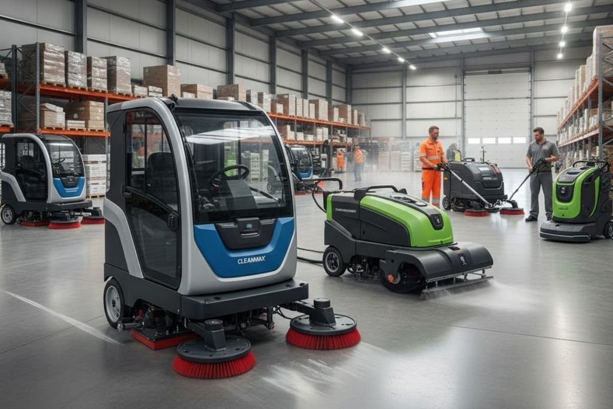 Endüstriyel temizlik makineleri