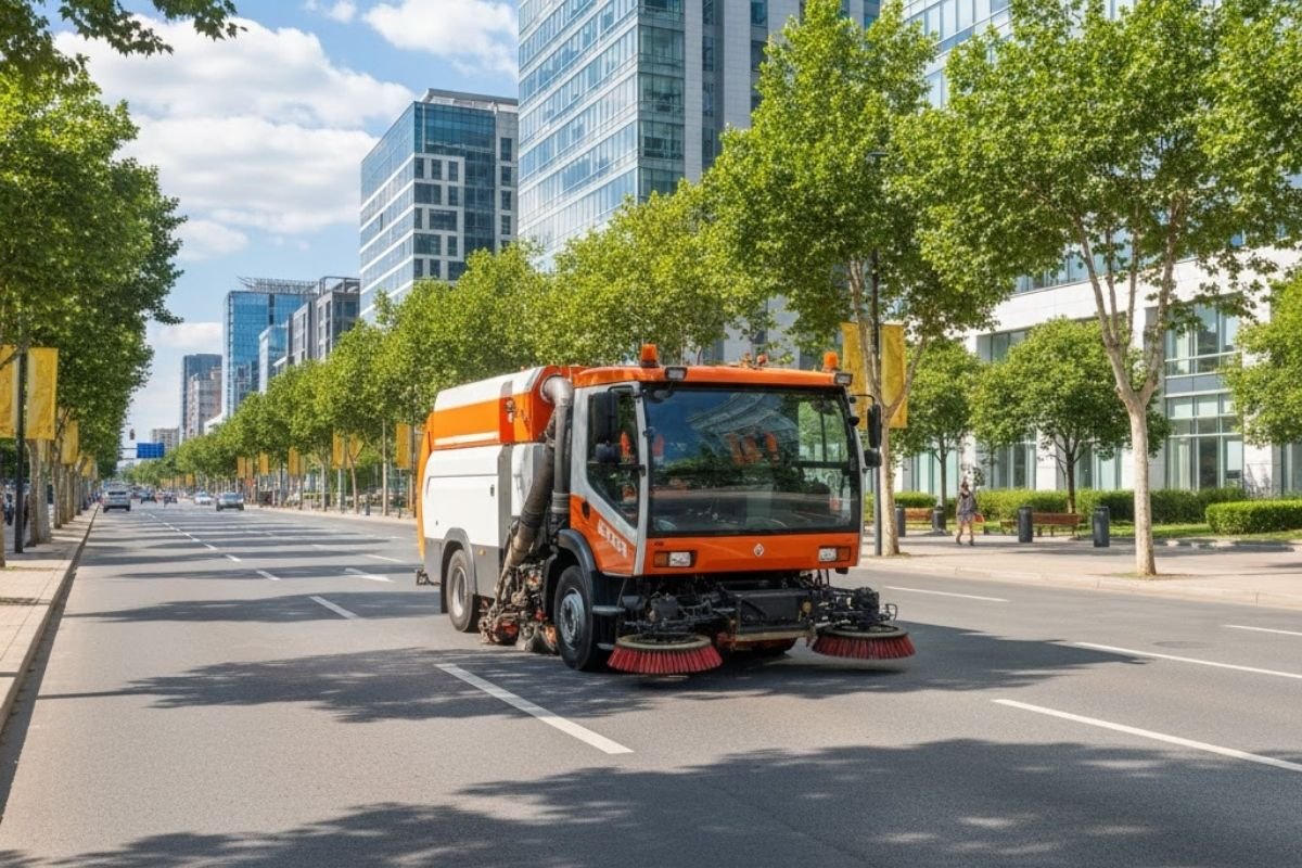 Yol sokak süpürücüler