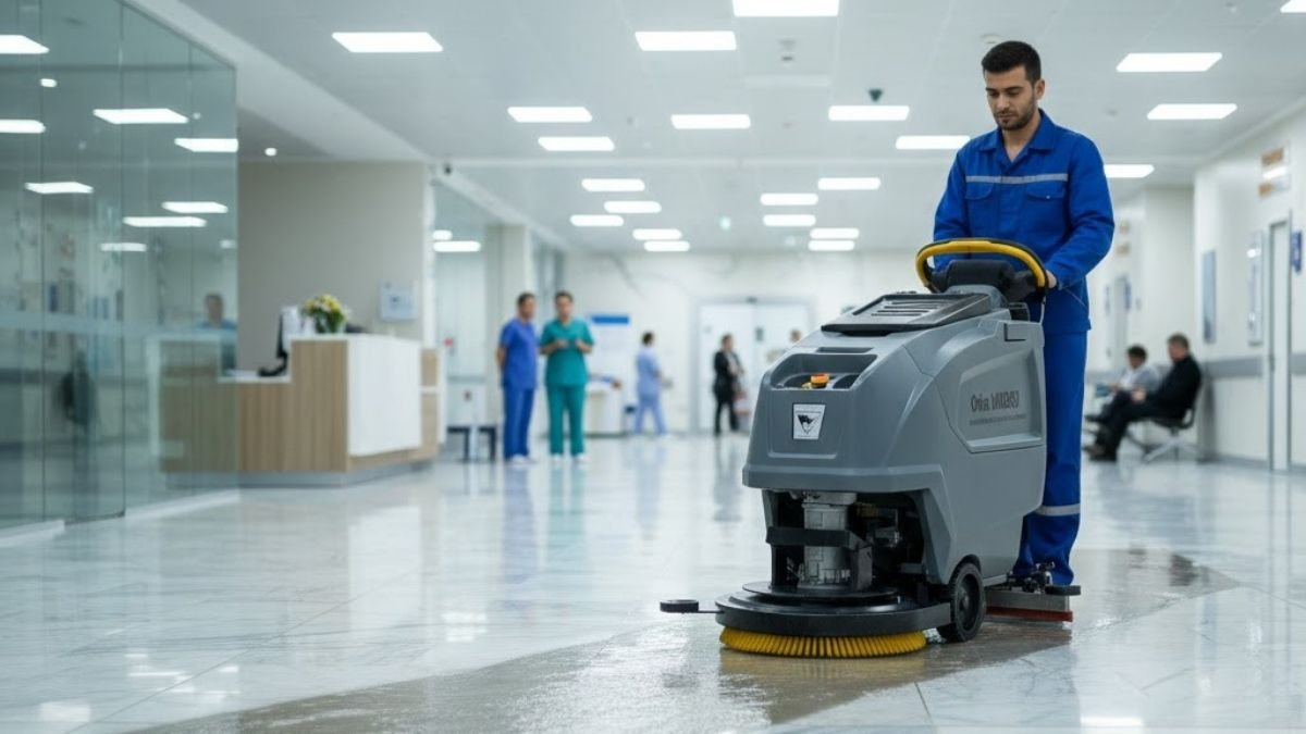 Orka Xmd50 Arkadan İtmeli Zemin Yıkama Makinesi Nedir? Profesyonel Hijyen Çözümü 1