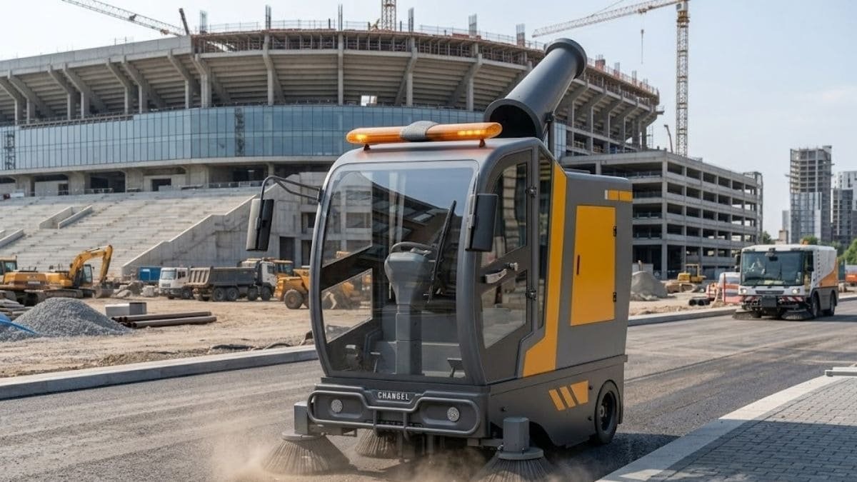 Orka U200 Endüstriyel Yol Ve Sokak Süpürme Makinesi