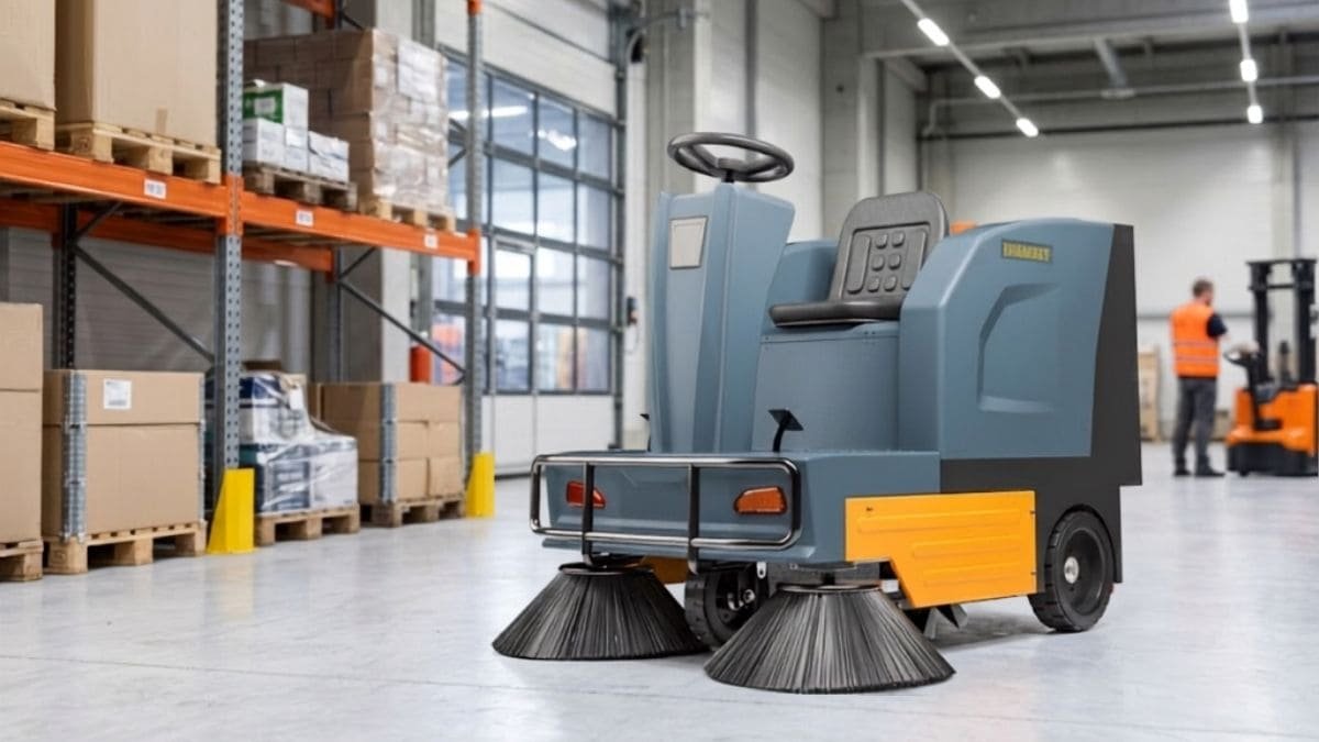 Büyük Fabrikalar İçin Günlük Temizlik Kontrol Listesi Orka U135 Binicili Süpürme Makinesi