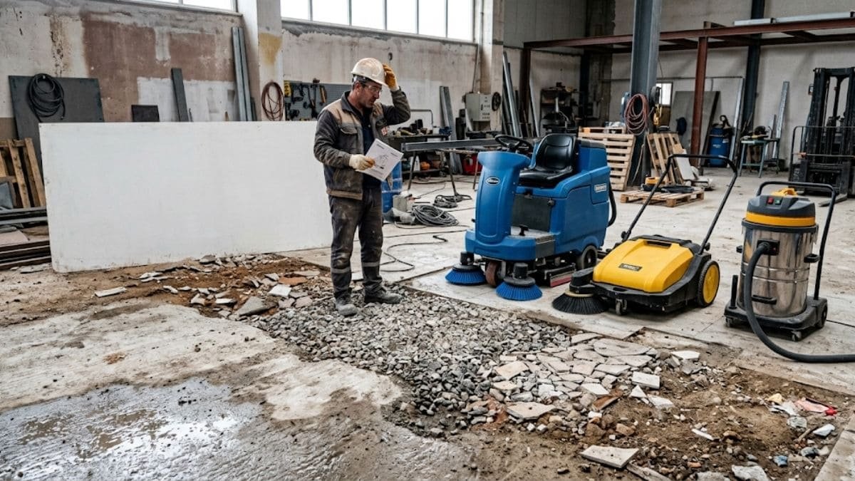 Orka U125 Binicili Süpürme Makinesi
